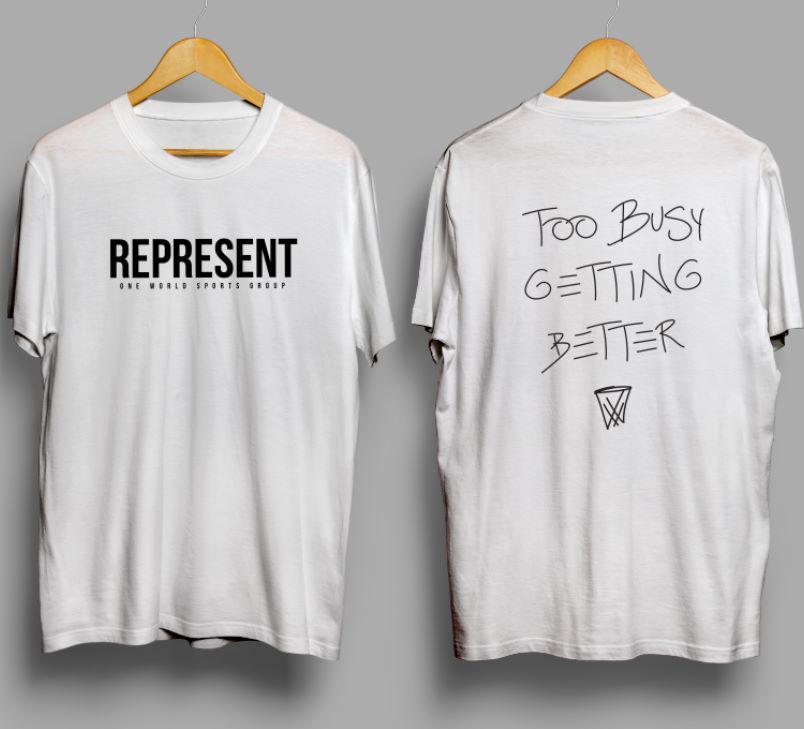 T-Shirt ONE WORLD BLANCO